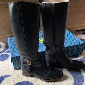Tory Burch riding boot size 8